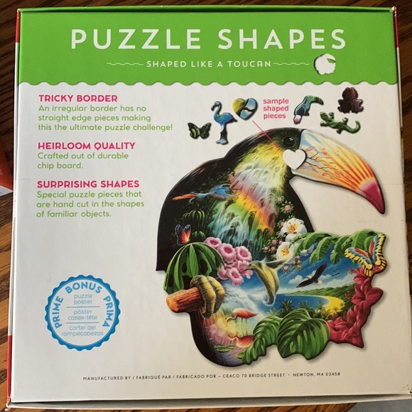 Toucan shaped Puzzle - Picture 2 of 6